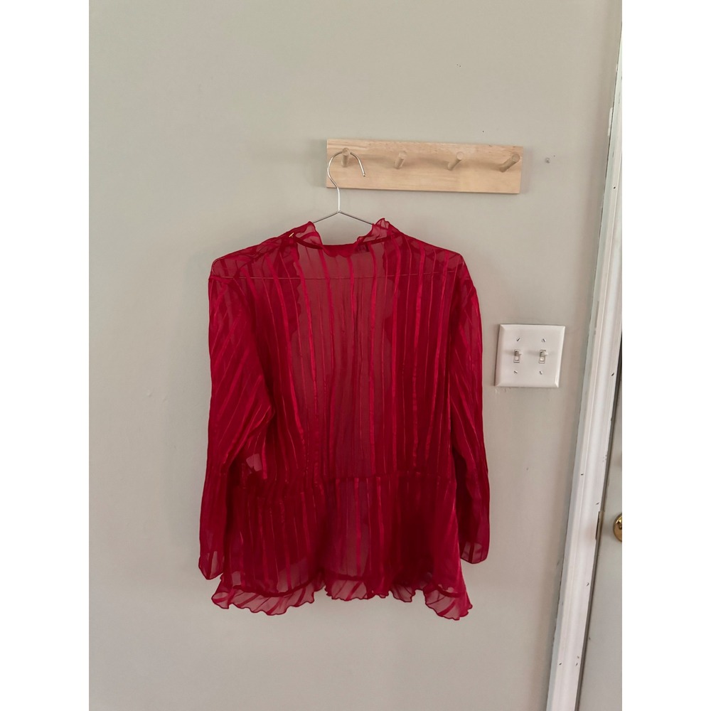 Vintage/Y2K Notations crinkle fairy style  top - Picture 4 of 4